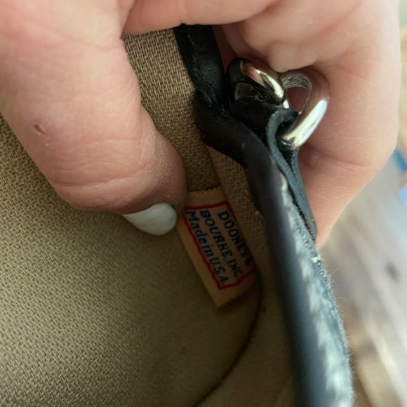 Dooney and Bourke coin clutch wallet bag monogram - Picture 8 of 9